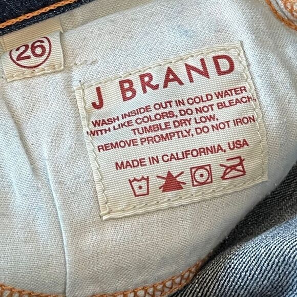 J Brand Scarlette Cigarette Skinny Jeans In Ink Sz 26 - Picture 6 of 8